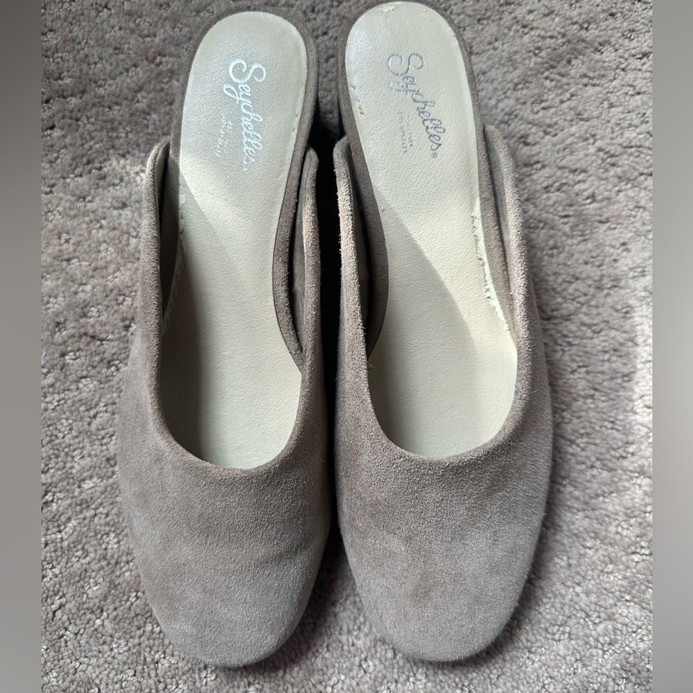 Seychelles tan suede mule heel - Picture 4 of 6